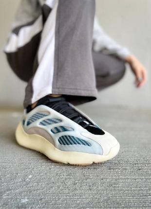 Женские кроссовки adidas yeezy boost 700 v3 "kyanite" #адидас5 фото