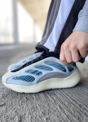 Женские кроссовки adidas yeezy boost 700 v3 "kyanite" #адидас