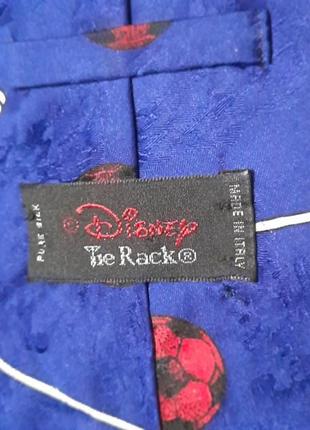 100% шовк колекційна брендова краватка ( галстук )  tie rack disney мікі маус  made in italy4 фото
