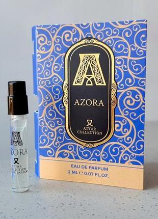 Attar collection azora✨оригинал миниатюра пробник mini vial spray 2 мл книжка4 фото