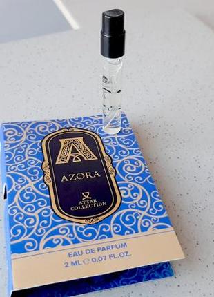 Attar collection azora✨оригинал миниатюра пробник mini vial spray 2 мл книжка10 фото