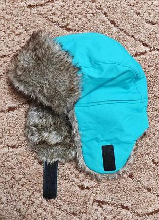 859. шапка зимова для хлопчика.  р. - 48-50 / 2-3 роки