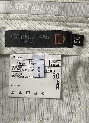 Штани\чіно corneliani id cotton silk striped chino pants8 фото