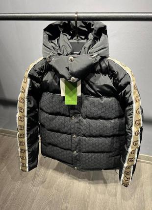 Зимова куртка в стилі gucci