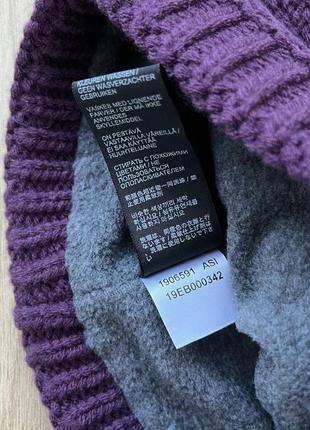 Зимова шапка jack wolfskin paw knit5 фото