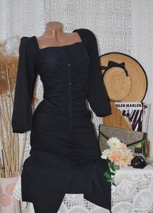 S/м/l нова фірмова жіноча довга сукня міді зі зборкою reserved5 фото