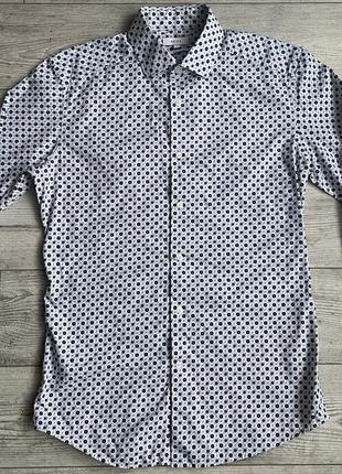 Сорочка\рубашка reiss  slim fit envoy shirt