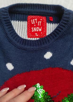 Світер новорічний 6років 3