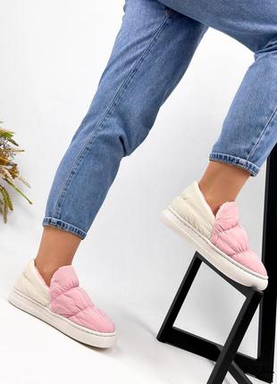 Зимові капці дутики