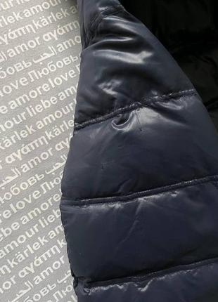 Куртка пуховик дутик стьобана з капюшоном тепла купити ціна10 фото