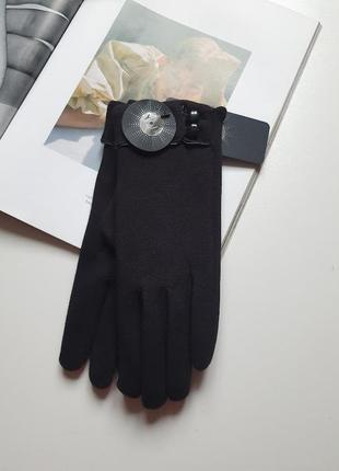 Женские элегантные рукавички с утеплением yo club!1 фото