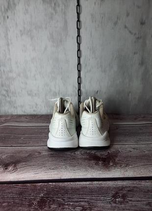Круті чоловічі білі шкіряні кросівки vintage nike zoom+45.5р3 фото