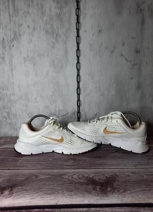 Круті чоловічі білі шкіряні кросівки vintage nike zoom+45.5р2 фото