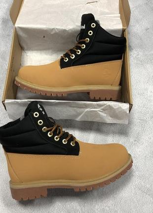 Зимние мужские  высокие   ботинки timberland с мехом 🆕 тимберленд7 фото