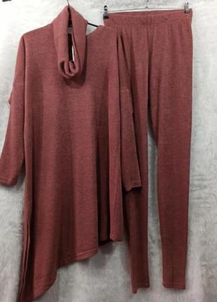 Теплый ангоровый костюм