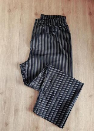 Штани, що печять розпарювання, сині в смужку,48 р