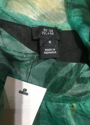 Воздушная блуза river island, p. 8/ xs-s8 фото