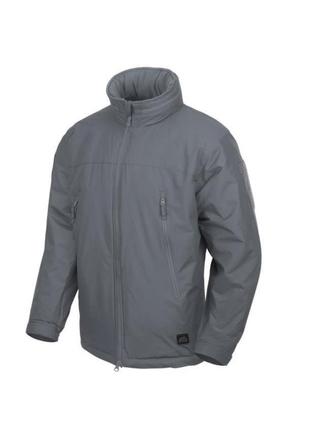 Куртка зимова helikon-tex® level 7 сіра lightweight winter jacket shadow grey xs