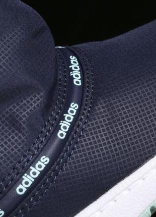 Женские зимние сапоги adidas warm comfort оригинал синие5 фото