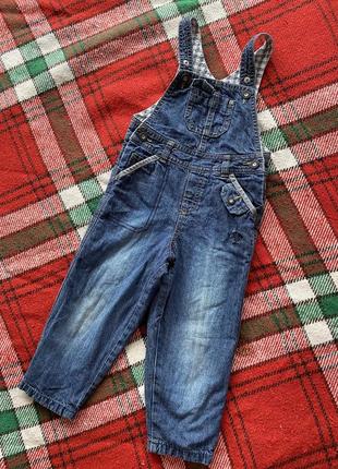 Джинсовий комбенізон джинси chic i1 фото