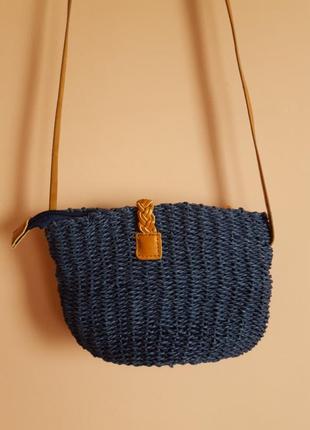 Маленька плетена сумочка4 фото