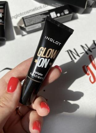 Хайлайтер inglot glow on 22