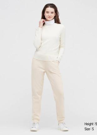 Жіночі джоггери heattech на хутряній підкладці uniqlo, розмір хс, с та л (long)