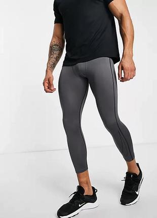 Nike pro dri-fit 3/4 tights dd1919-068 легінси оригінал штани leggings