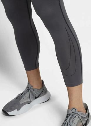 Nike pro dri-fit 3/4 tights dd1919-068 оригінал штани leggings6 фото