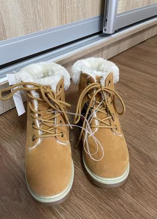 Зимові дитячі черевики ботинки lugz 32р, 20.5 см