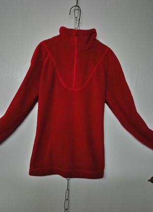 Красный 🍒 флис -вилюровый