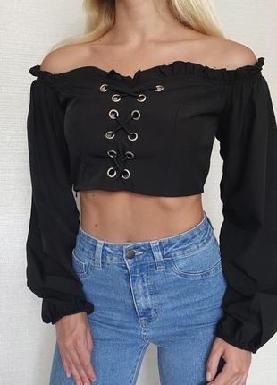 Топ на плечи