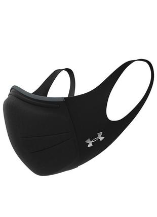 Under armour ua sportsmask featherweight 1372228 001 спортивна маска чорна оригінал унісекс1 фото