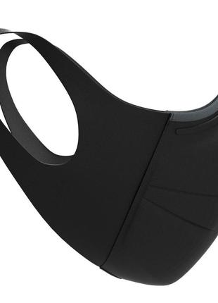 Under armour ua sportsmask featherweight 1372228 001 спортивна маска чорна оригінал унісекс4 фото