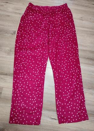 Штаны теплые пижамные