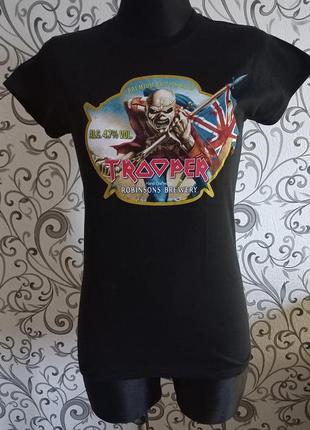 Iron maiden жіноча футболка. метал мерч.