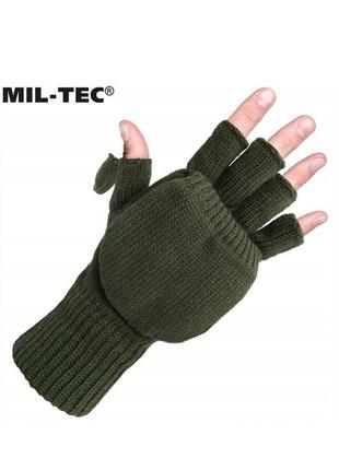Варежки зимние mil tec оригинал флисовые