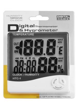 Электронный комнатный термометр htc-1 / цифровой гигрометр2 фото