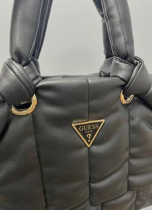 Сумка guess puffer black 2