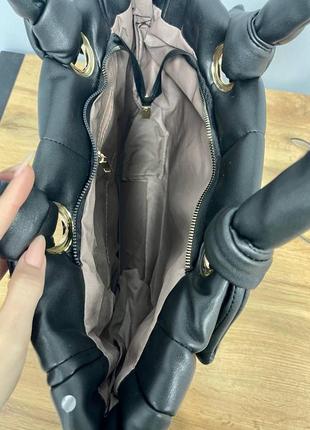 Сумка guess puffer black 6