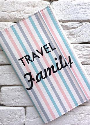 Тревел-кейс travel family еко шкіра