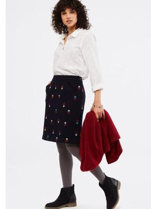 Юбка из шерсти люкс бренда