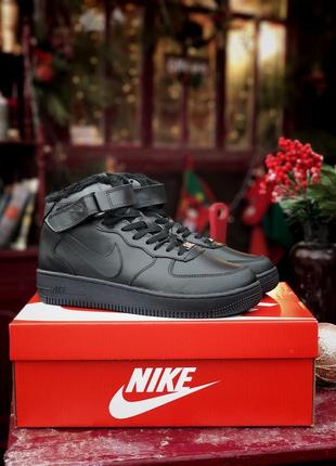 Чоловічі кросівки nike air force 1 high мужские кроссовки найк аир форс зимние