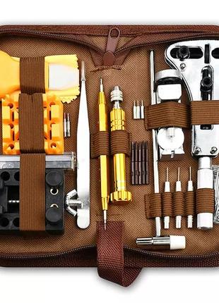 Набор для часов, инструменты для ремонта часов, 149 шт в чехле