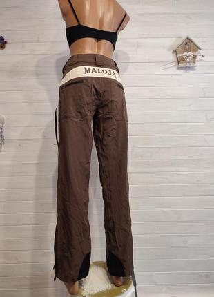 Легкие штаны  l-xxl  непромокаемые и непродуваемые maloja1 фото