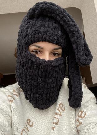 Балаклава з вушками