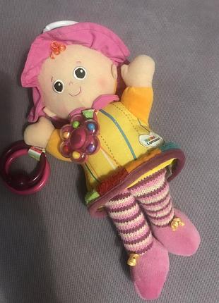 Підвіска lamaze ламазе дівчинка емілі брязкальце