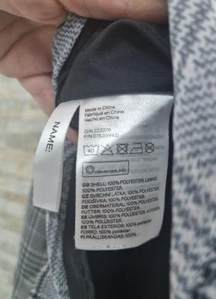 Шкільна спідниця клітинка h&m 5-6 років, 110-116 см5 фото