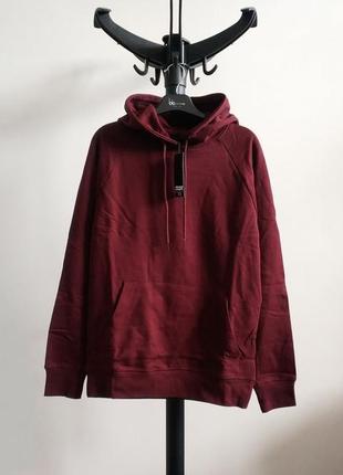 Толстовка худи унисекс dope clean hood burgundy швеция оригинал1 фото