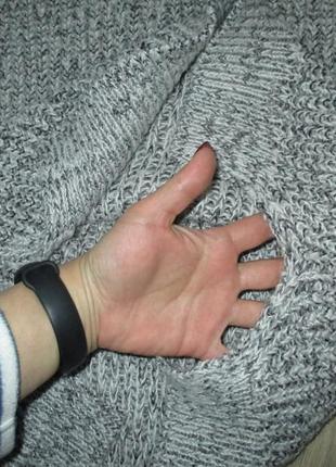 Теплый свитер крупной вязки размер 12-145 фото